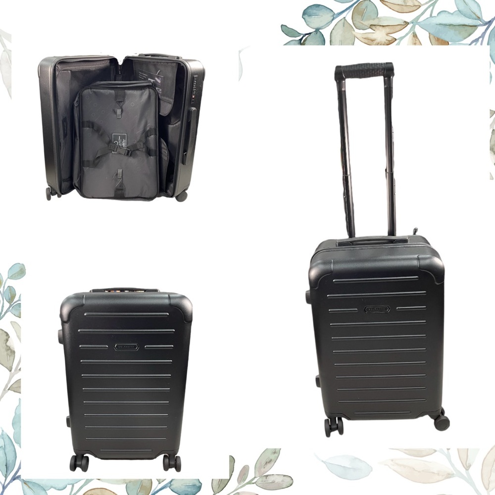 (SW-53) Solgaard Carry-On Luggage In Baltic Black